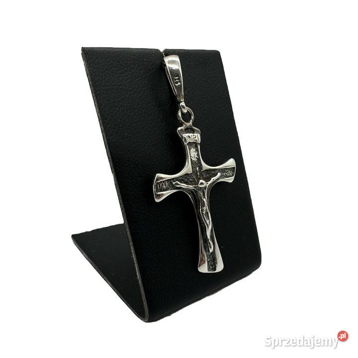 Srebrna Zawieszka Próby 925 226g Krzyż Krzyżyk srebro warmińsko-mazurskie Elbląg