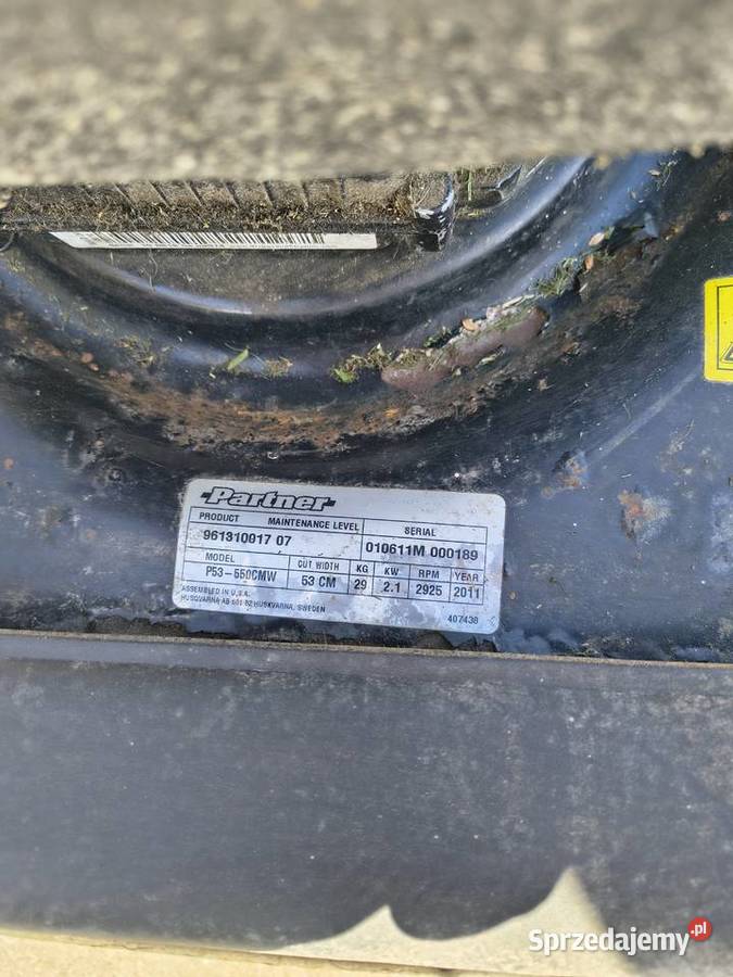 Kosiarka spalinowa Partner P 53550 CMW świętokrzyskie Kielce