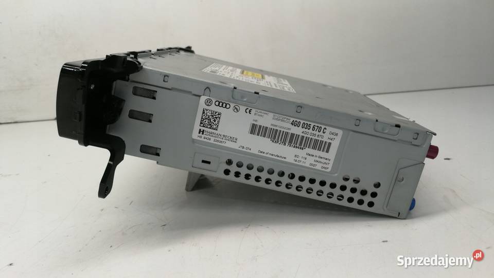 JEDNOSTKA MMI 3G SIM AUDI A6 C7 A7 4G0035670C