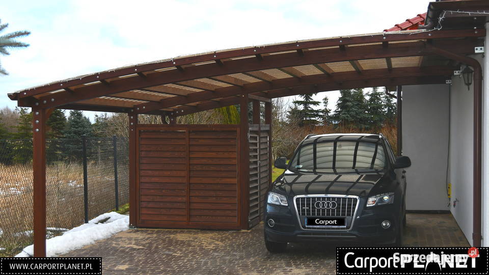 Zadaszenie wiata carport na samochód lubuskie