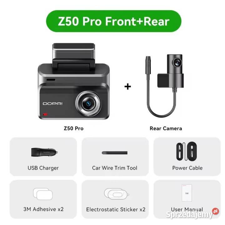 Kamera DDPAI Z50 pro mazowieckie Warszawa