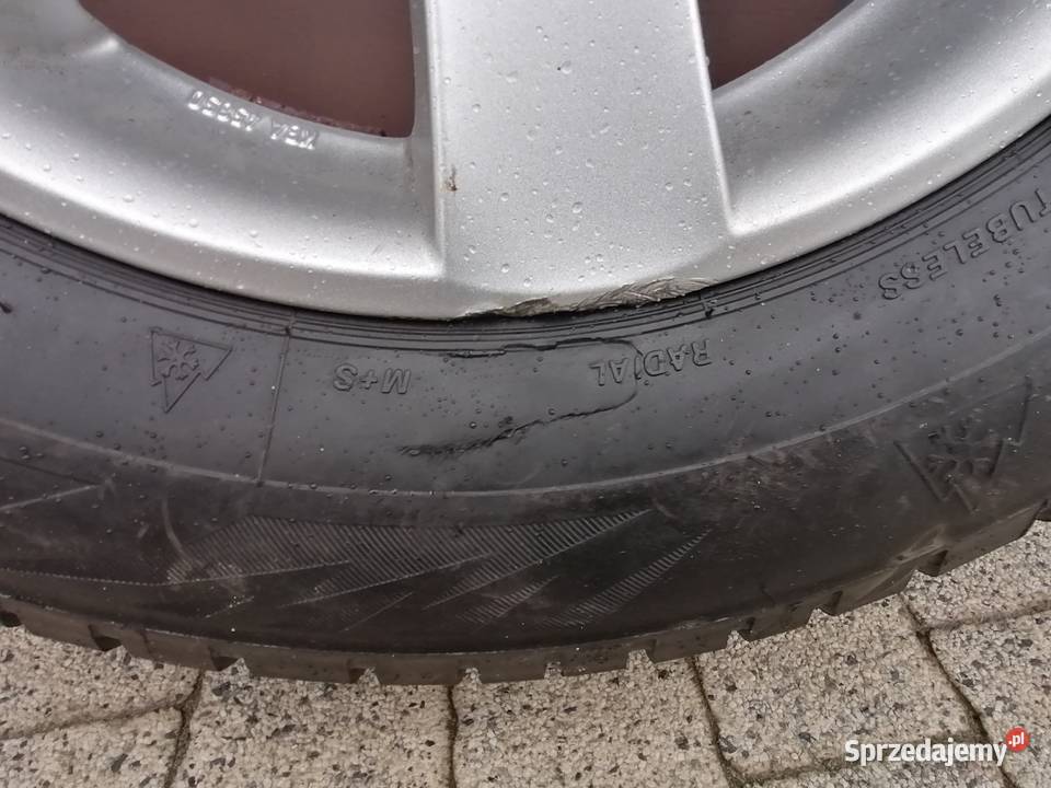 Felgi BORBET 15 z oponami zimowymi Samochodowe świętokrzyskie Ostrowiec Świętokrzyski
