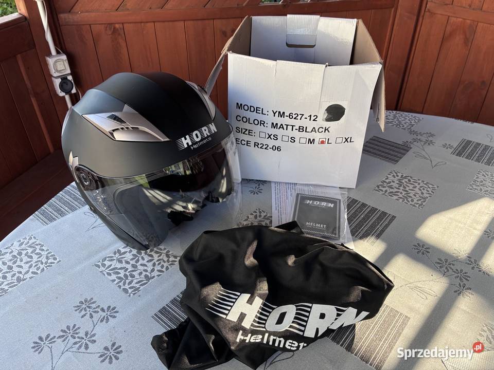 Kask Horn 627 rozmiar L stan idealny Kaski