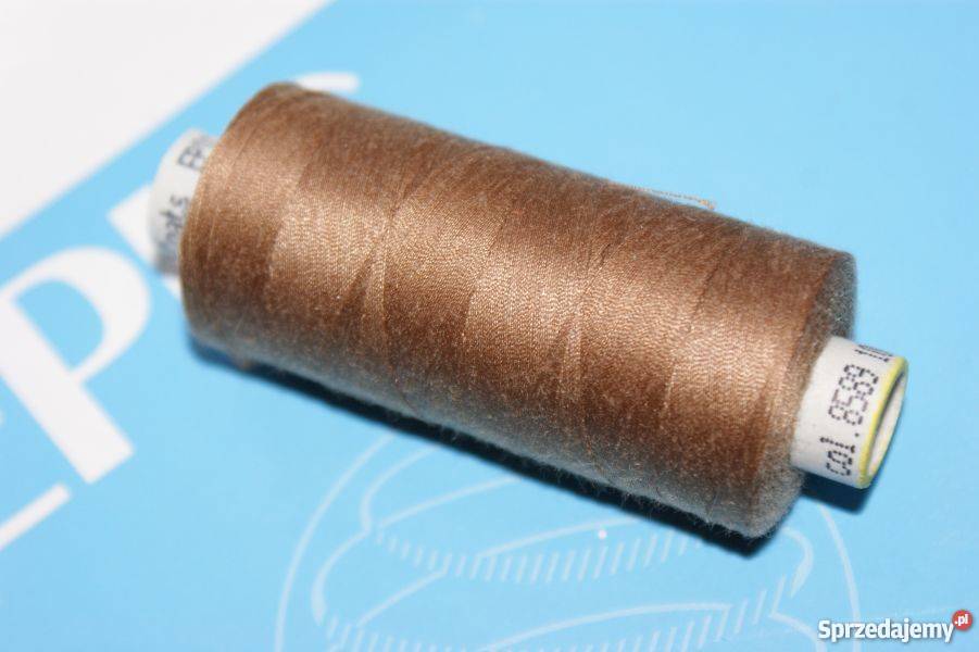 Nici do szycia Brązowe 140 Gutermann Amann Produkcja dolnośląskie Wałbrzych sprzedam