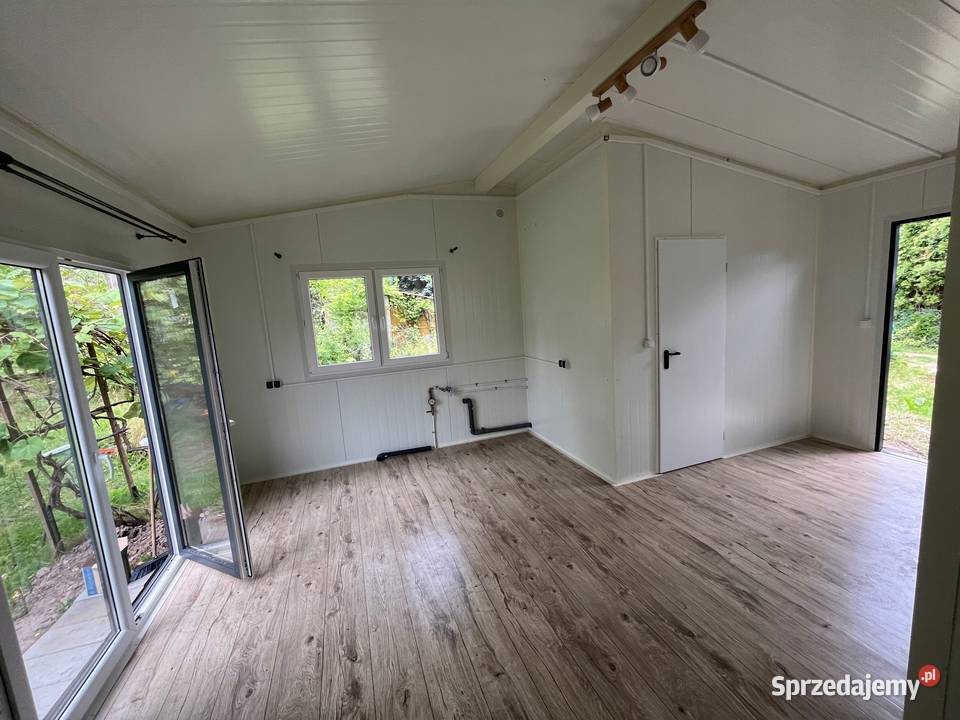 Domek mieszkalny całoroczny 700 x 600 ogrodowy Tarczyn