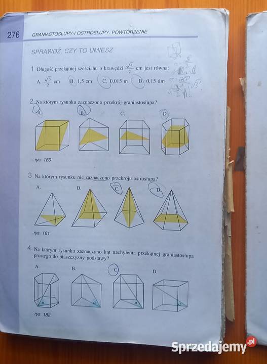 Matematyka kl 3 podręcznik i zbiór zadań Małkinia Górna