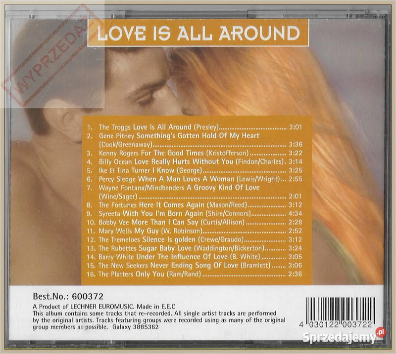 Love Is All Around Album CD Krynica-Zdrój sprzedam