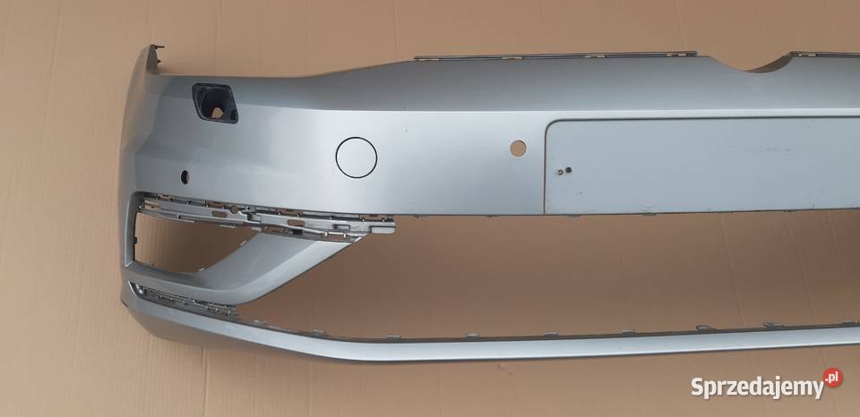 VW GOLF VII 7 LIFT ZDERZAK PRZÓD PRZEDNI SPRYSKI Bieleń