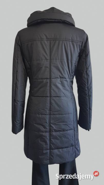 Damska kurtka zimowa puchowa pikowana czarna Chrzanów sprzedam