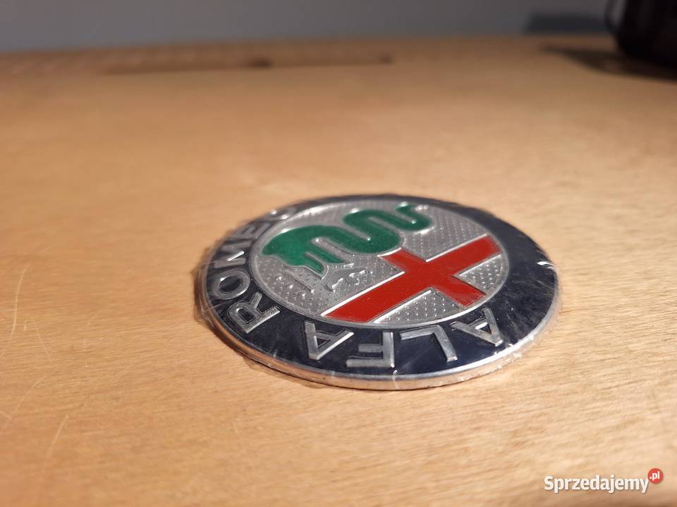 Nowy nieużywane znaczek Alfa Romeo LOGO Emblemat Toruń