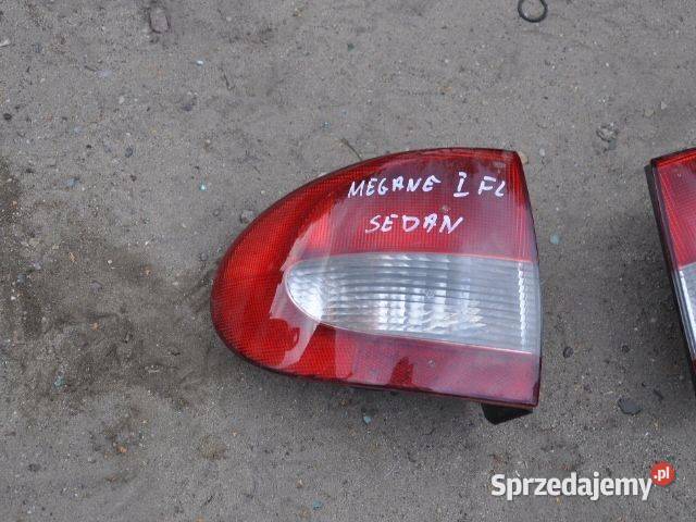 megane I FL sedan zestaw lamp WYSYŁKA Pozostałe Żory