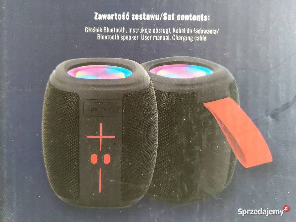 NAJTANIEJ Głośnik Bezprzewodowy 5W BT 53 RGB Słuchawki i głośniki śląskie Zabrze sprzedam