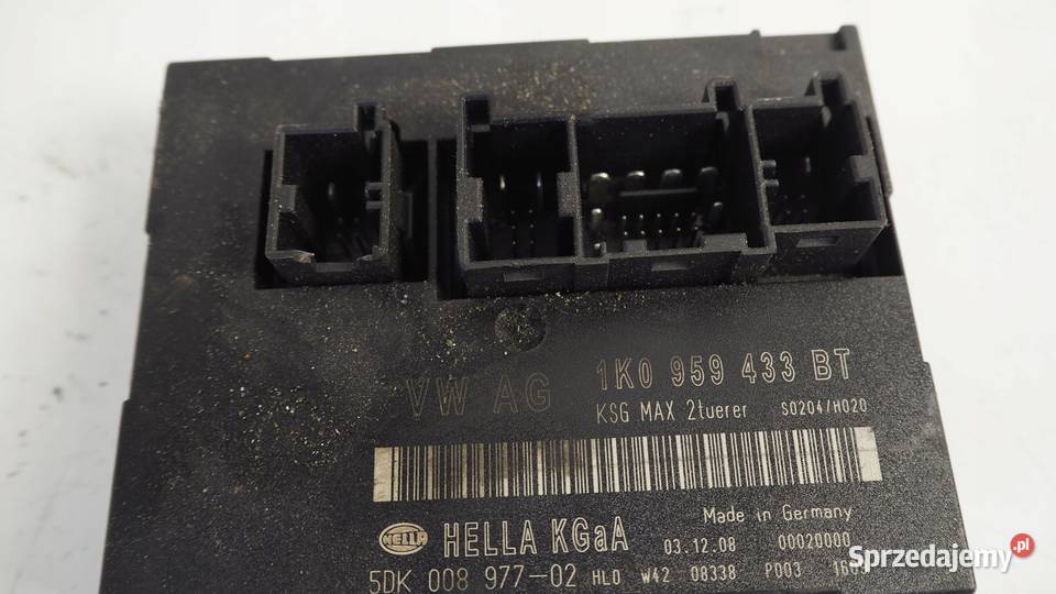 VW TOURAN I LIFT 07r modul komfortu 1K0959433BT mazowieckie Suków