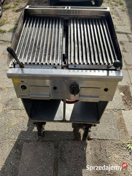 Grill z lawą wulkaniczna podwójny gazowy Zanussi Zielona Góra