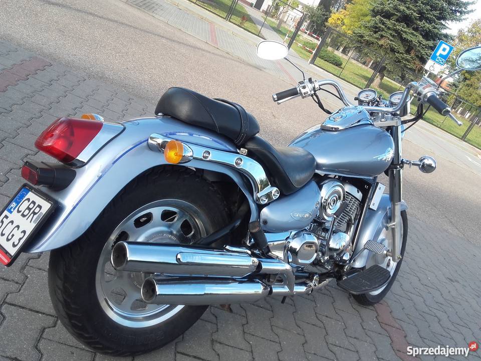 Daelim VL Daystar 125 Duży Chopper 125 nieuszkodzony Brodnica sprzedam