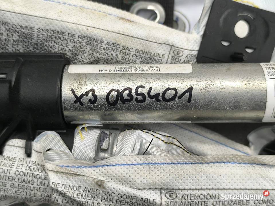 KURTYNA AIRBAG LEWA BMW X3 E83 843420225024