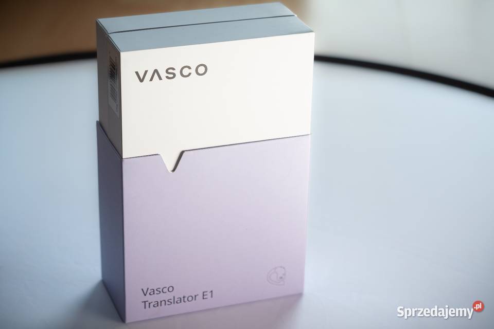 NOWE słuchawki Vasco Translator E1 Zwoleń