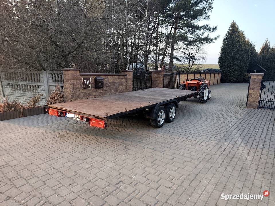 Przyczepa Platforma 490 x 185 DMC 2000 świętokrzyskie