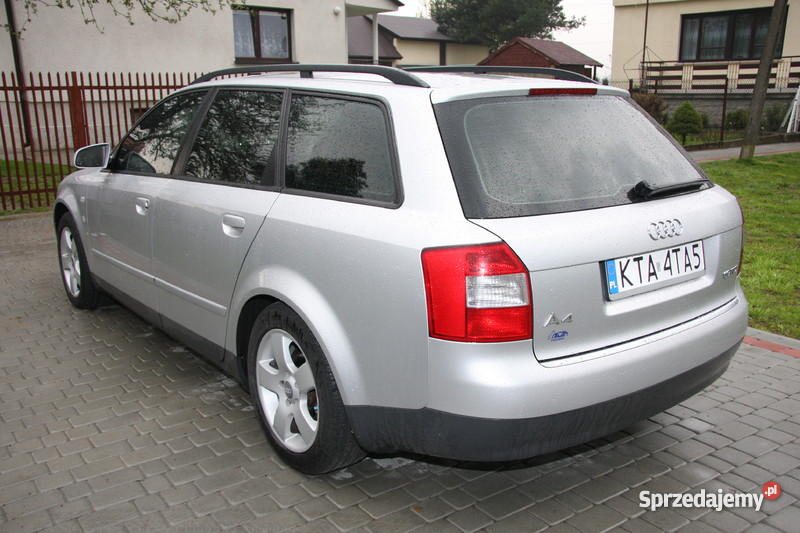 AUDI A4 B6 AVANT, KOMBI 1,9 TDI 130 KM, 2003 R, SREBRNY, BOGATE ...