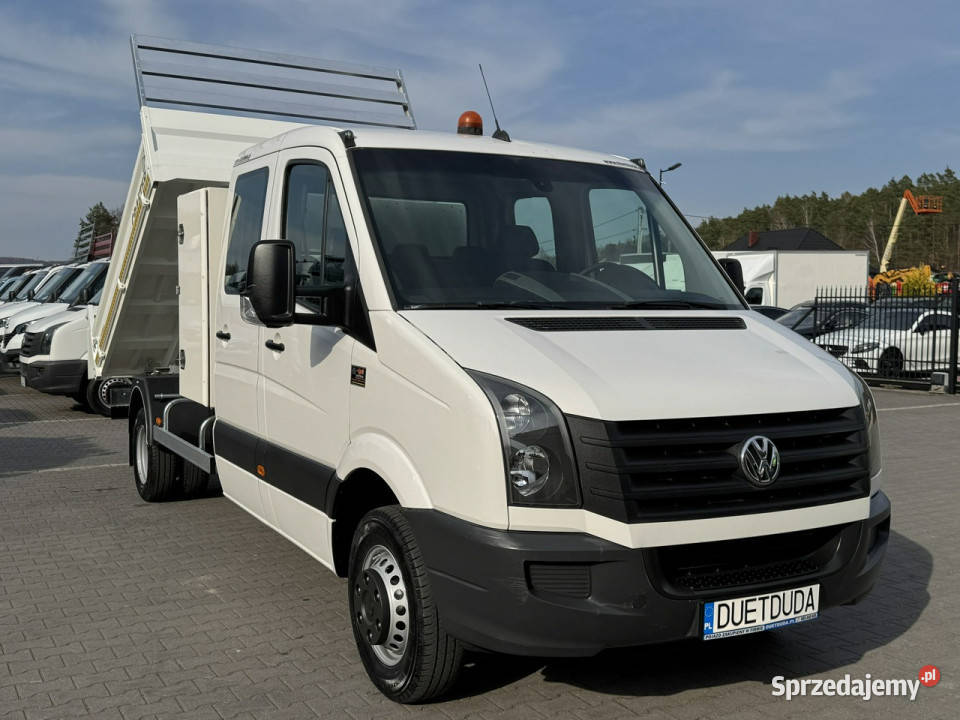 Volkswagen Crafter 6 Osób Brygadówka DOKA Widełki