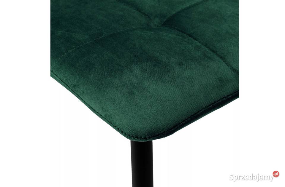 Zestaw 2 krzesło tapicerowane welurowe do salonu Poznań