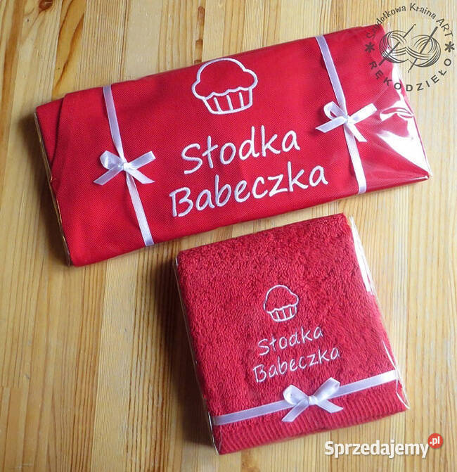 Czarny ręcznik kuchenny do kuchni PREZENT nowe