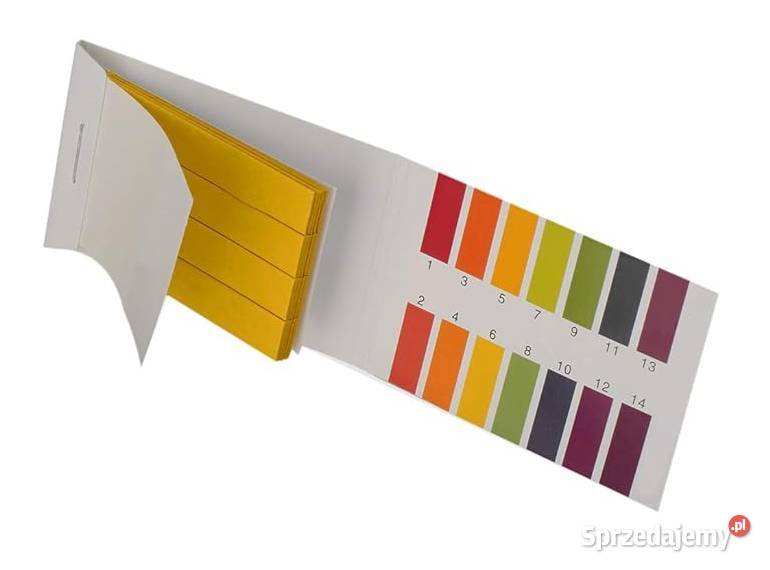 Tester na PH wody Papierki Lakmusowe 80 sztuk Płock sprzedam