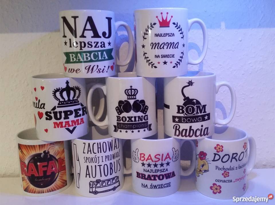 Foto kubek z twoim nadrukiem Darmowy Projekt Gorzów Wielkopolski