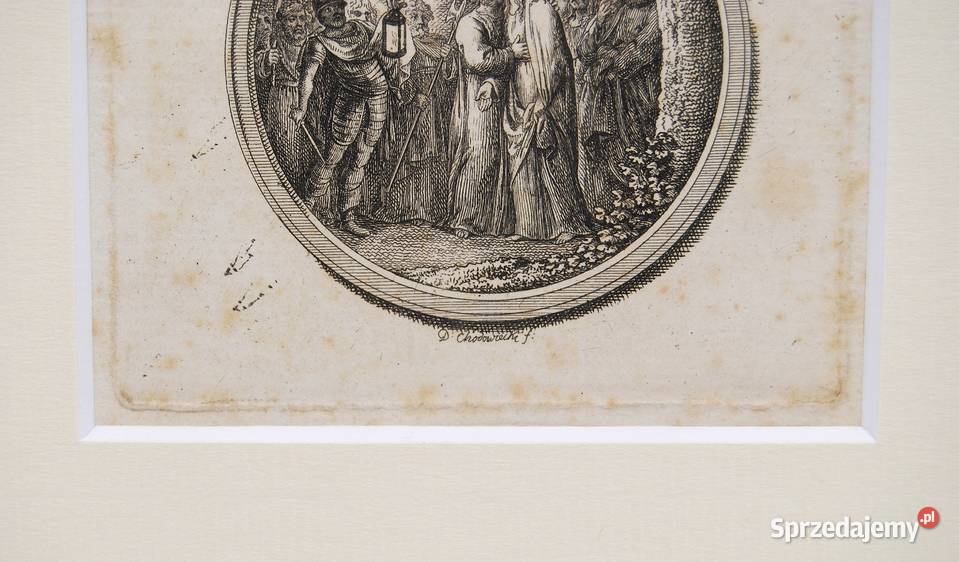Daniel Chodowiecki 1726 1801 Zdrada Judasza Poznań