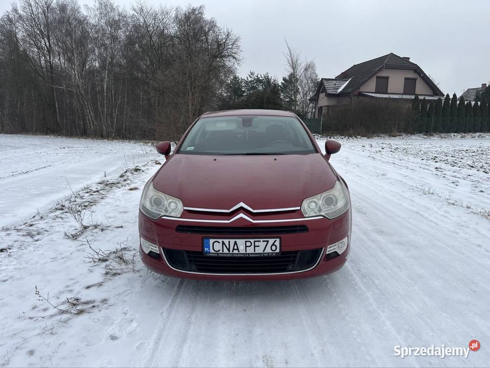 Citroen c5 możliwa zamiana czerwony kujawsko-pomorskie Łachowo