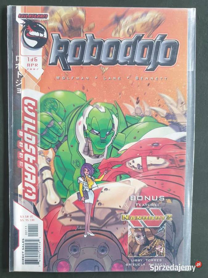 Manga Robodojo Wildstorm 3 komiksy Komiksy pomorskie Gdynia