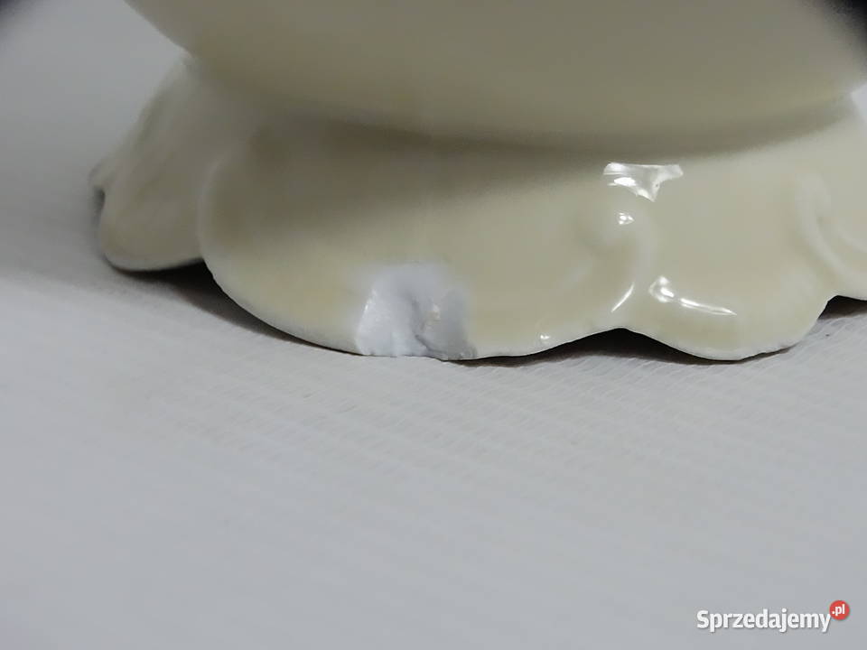 Stary wazon porcelanowy Bareuther Bavaria kwiaty Biłgoraj