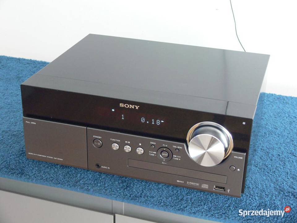 Wieża Sony USB mp3 CD RDS AUX WYSYŁKA Jasło