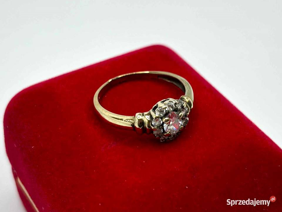 Złoty Pierścionek pr 333 208g R15 Elbląg