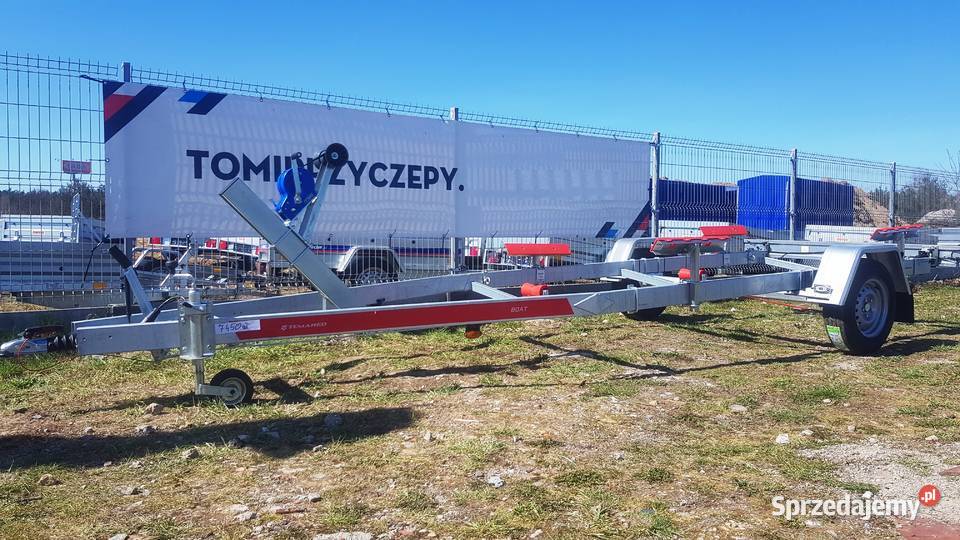 Przyczepa podłodziowa 66m x 217m 1500DMC TEMARED Piła