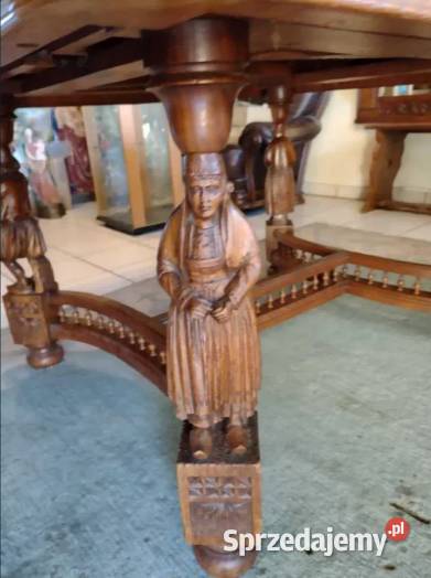 Jadalnia Zestaw antyczny do jadalni 1850 Witryna Siedlisko