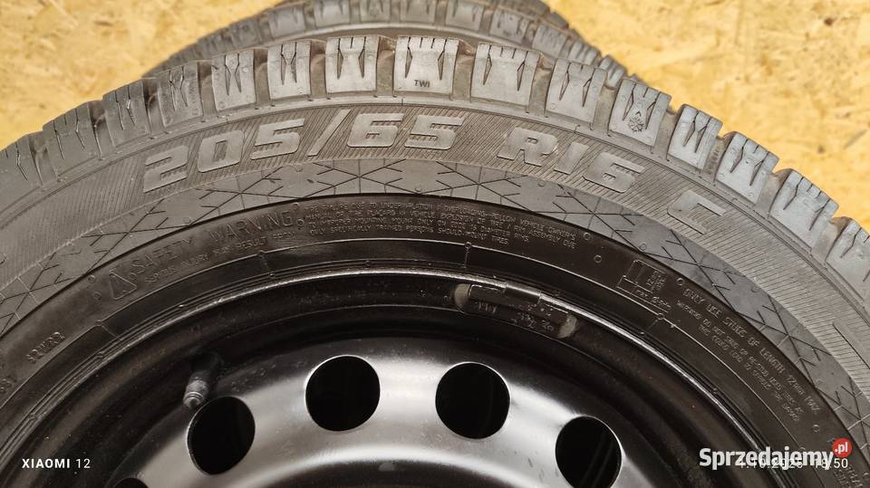 Koła zimowe wzmacniane 2056516C 5x112 8 mm sprzedam