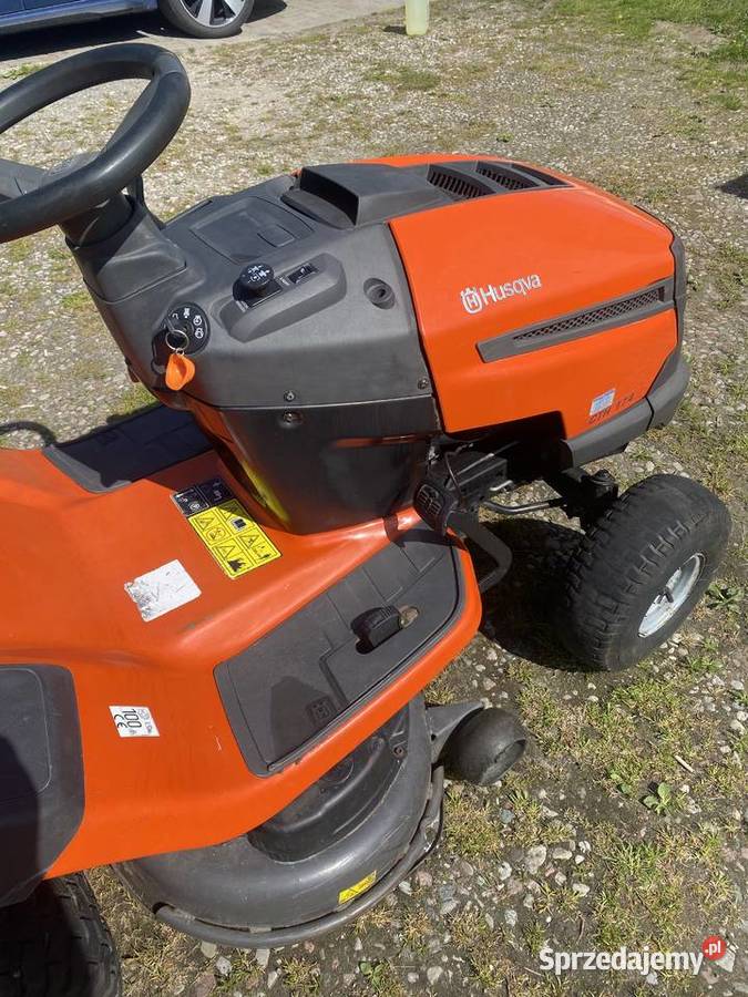 Kosiarka traktorek husqvarna z koszem Niechorze