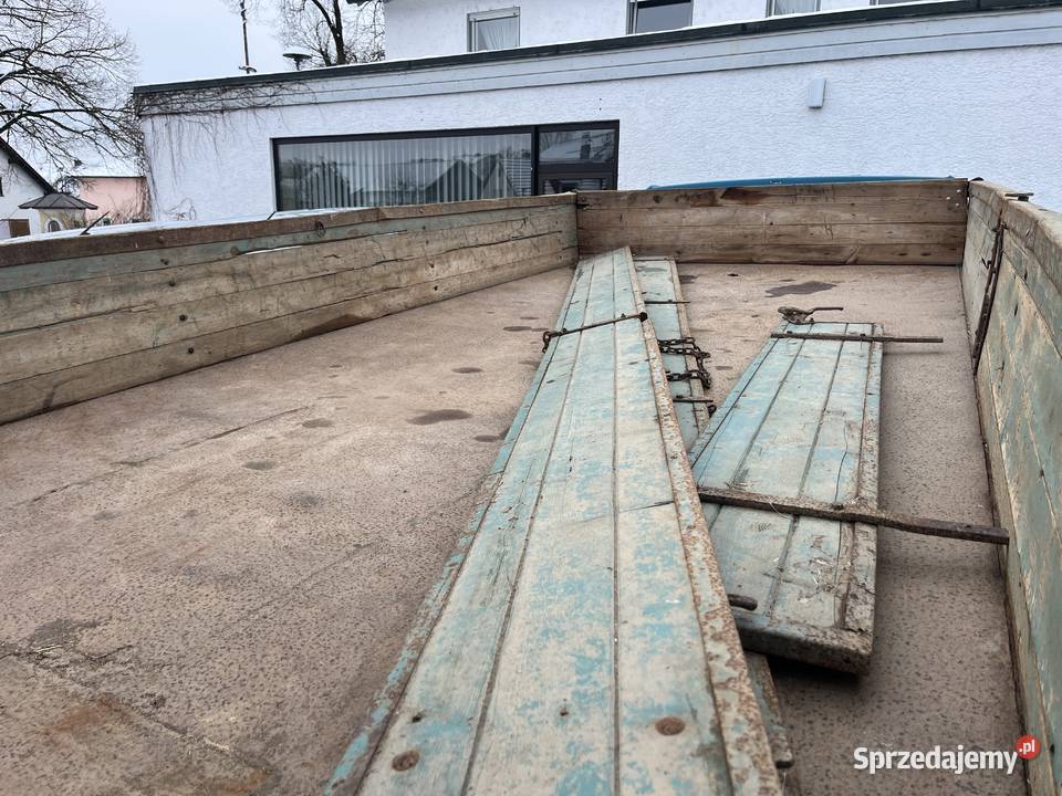 Przyczepa wywrotka 57 t nieuszkodzony Zamość