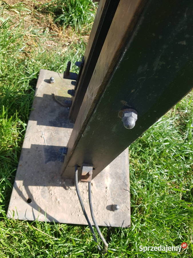 lampa ogrodowa stalowa ciężka 260 wysoka Architektura ogrodowa Głogowa sprzedam