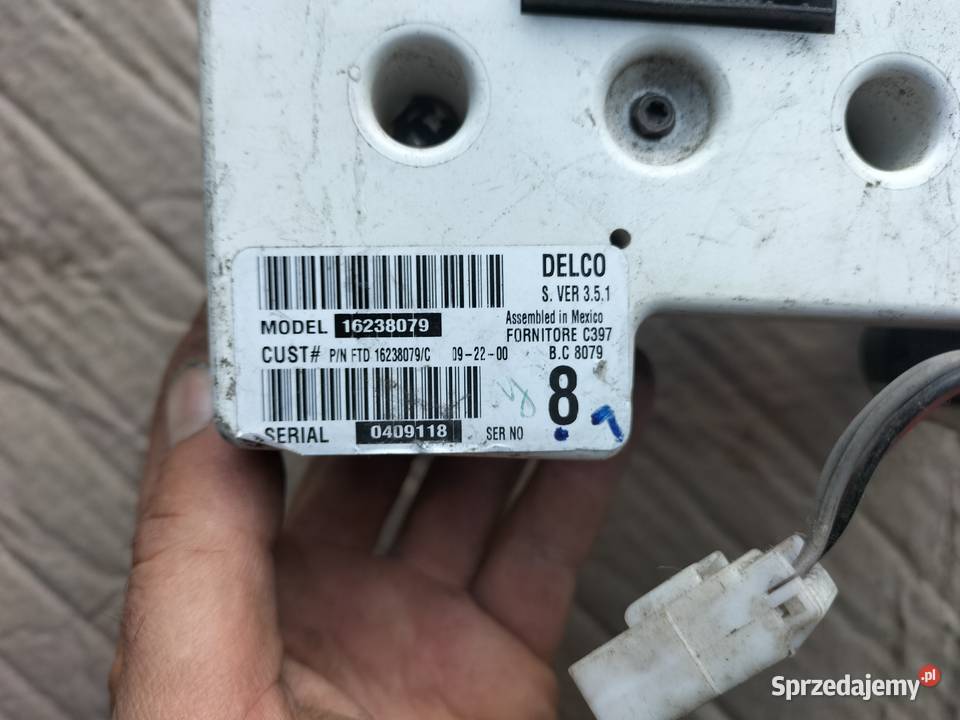 ALFA ROMEO 156 Panel nawiewu 16238079 Kamień-Kolonia sprzedam