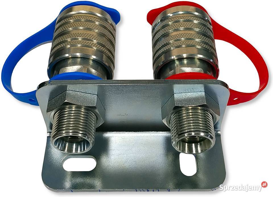 TABLICA Mocowanie Dwóch Szybkozłączy GNIAZD EURO Solec Kujawski