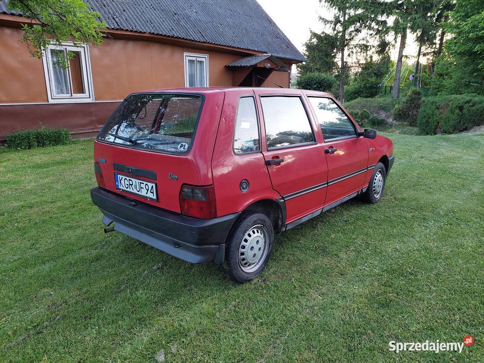 Fiat Uno 900 10 benzyna 1994 kolor Rosso Racing