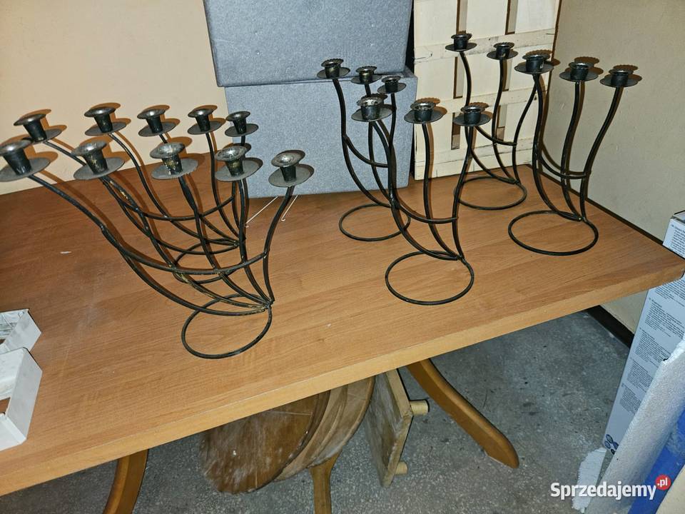 Świeczniki stołowe 6 Krotoszyn