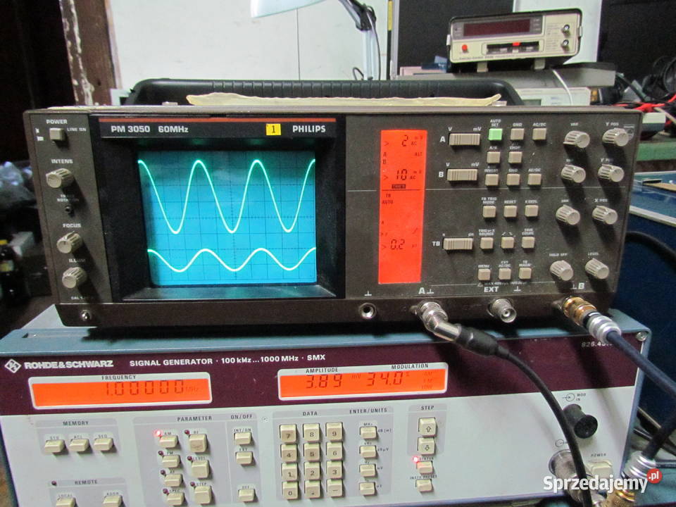 Oscyloskop Philips PM 3050 60MHz Świętochłowice sprzedam