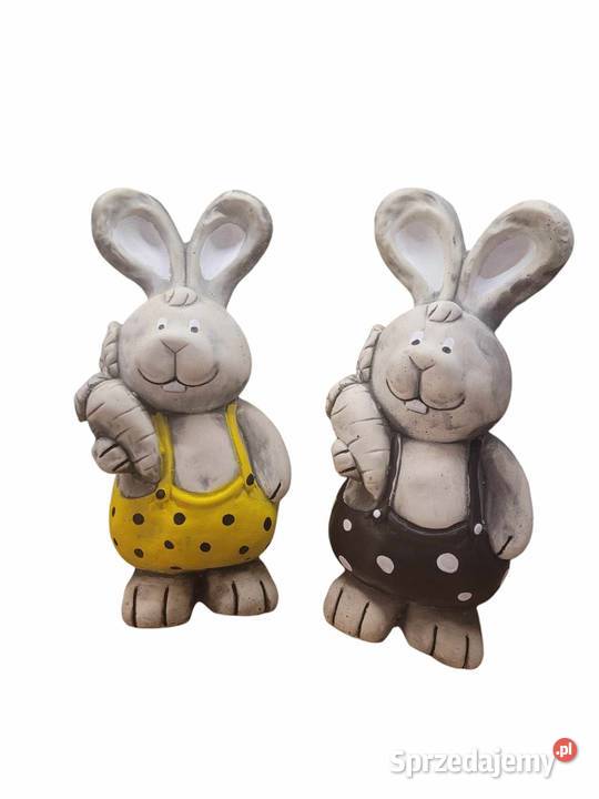 Mega królik zając zajączek wielkanocny dekoracja Wrocław