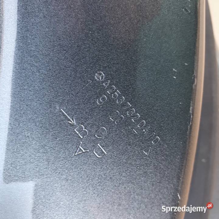 MERCEDES GLC W253 DRZWI PRAWY TYŁ PRAWE TYLNE