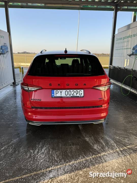 Cesja Leasingu Skoda Kodiaq 2022 7os 4x4 hak 200 wielkopolskie Poznań sprzedam