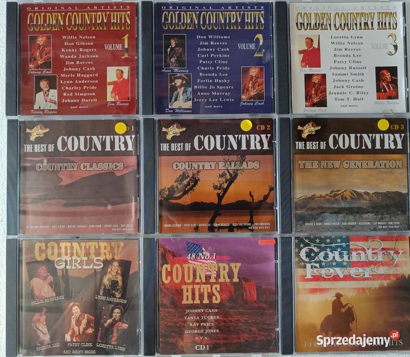 Country Muzyka płyty w stanie ładnym dolnośląskie Wrocław