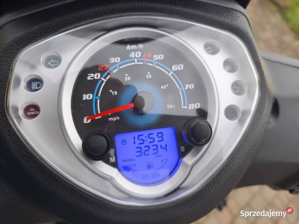 Sym Symphony 50cc 2024r LED Najnowszy Transport Kamień Pomorski